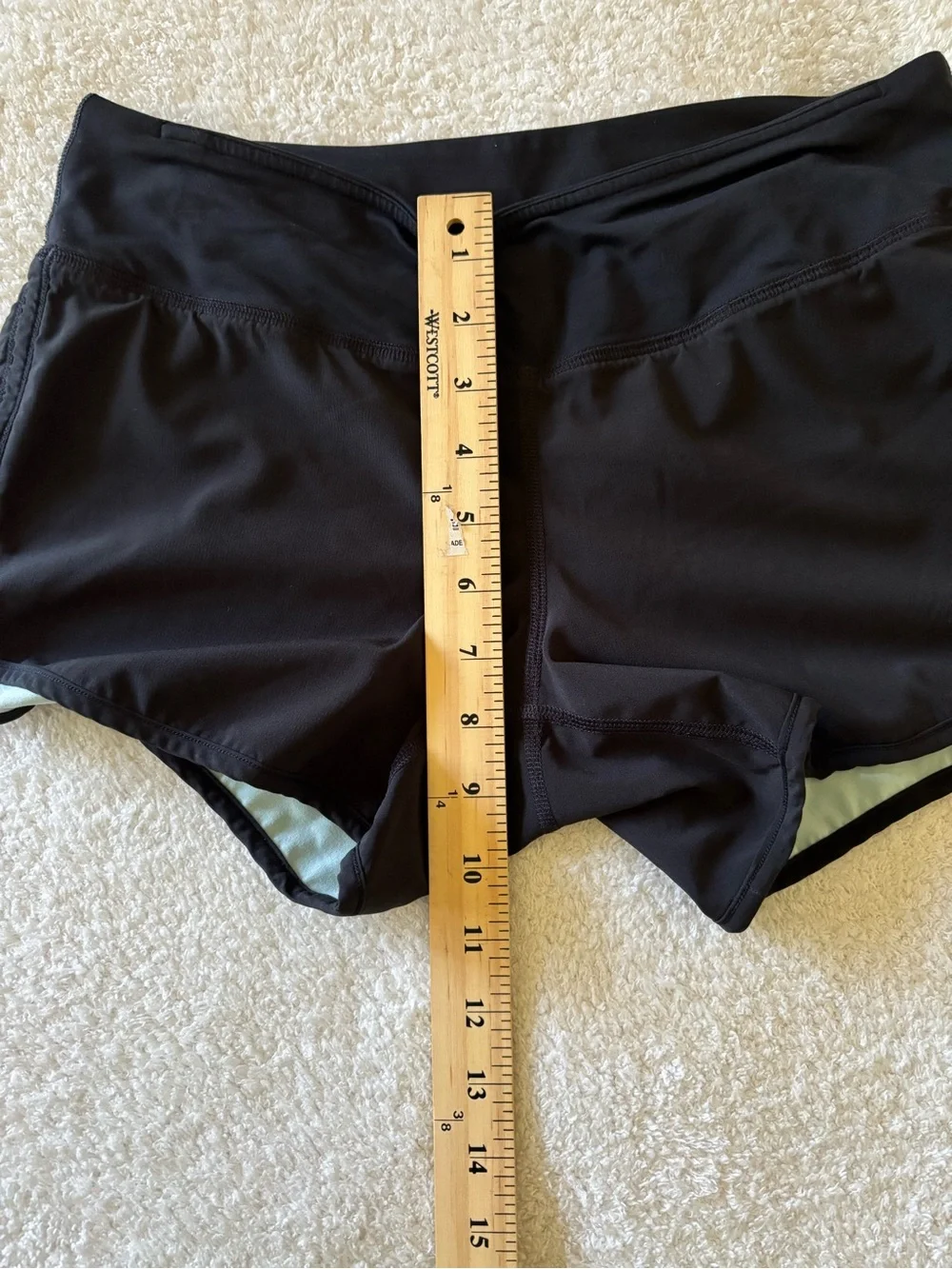 Lululemon Women's Black Athletic Shorts